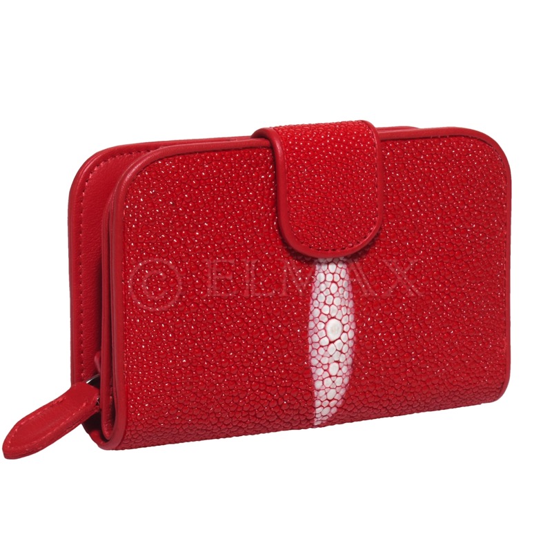 Peněženka z rejnočí kůže dámská ROT W218/LRED